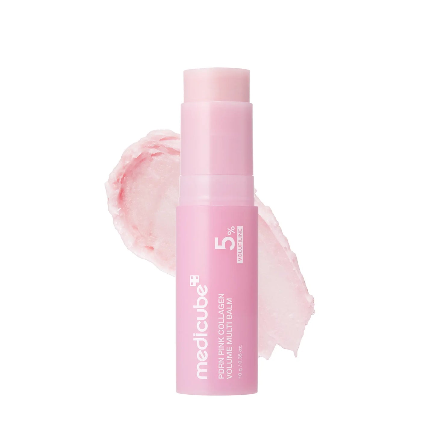 Medicube PDRN Pink Collagen Volume Multi Balm - Youthful Skin Solution for Fine Lines, Firming, and Anti-Aging Care | All-in-One Treatment for Under-Eyes, Neck, Forehead, Smile Lines, and Lips | Korean Skincare Essential