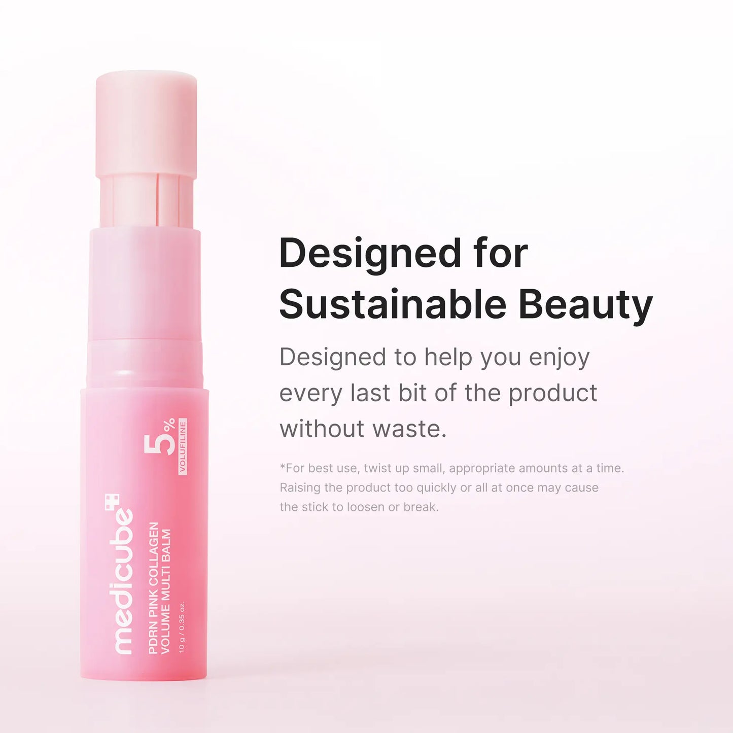 Medicube PDRN Pink Collagen Volume Multi Balm - Youthful Skin Solution for Fine Lines, Firming, and Anti-Aging Care | All-in-One Treatment for Under-Eyes, Neck, Forehead, Smile Lines, and Lips | Korean Skincare Essential