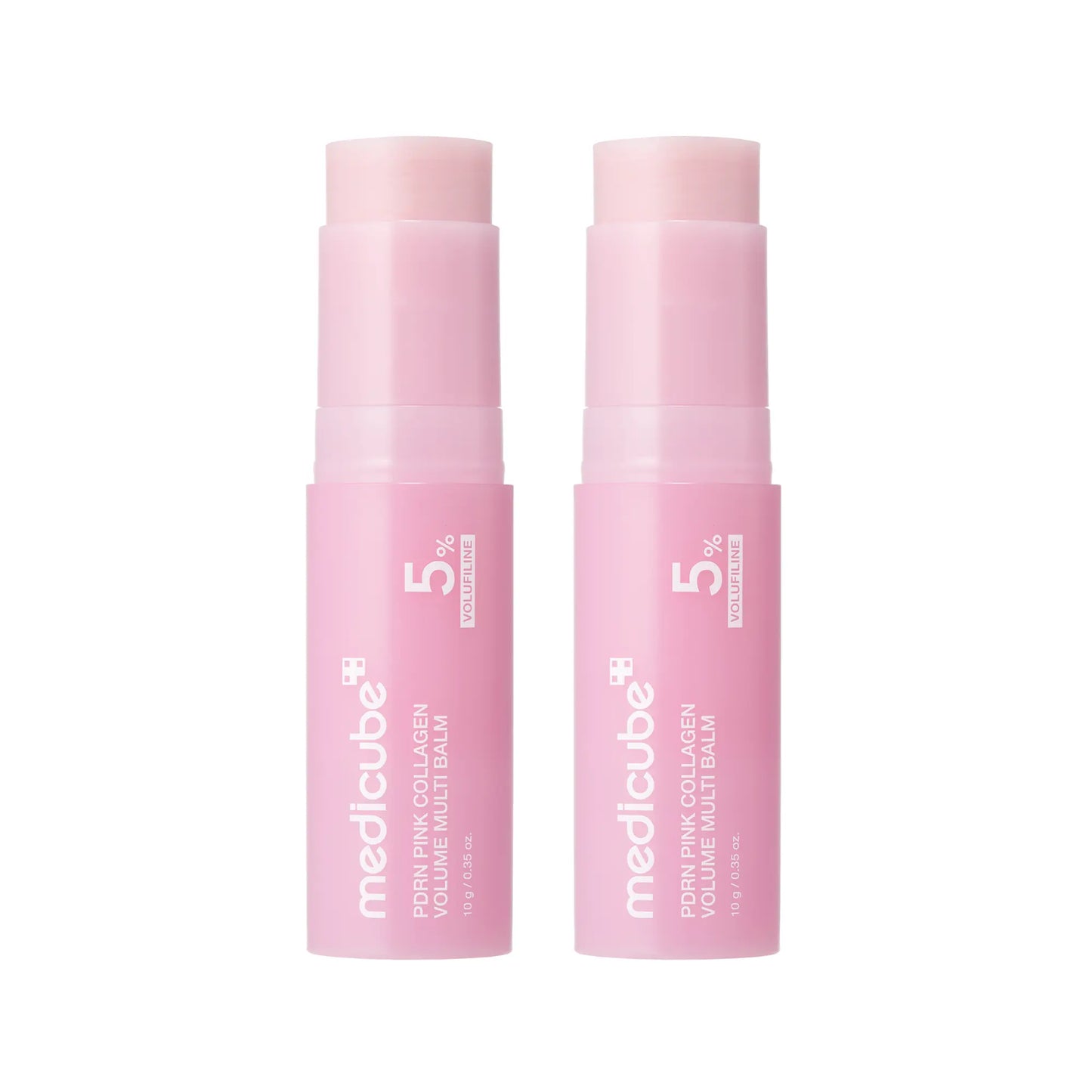 Medicube PDRN Pink Collagen Volume Multi Balm - Youthful Skin Solution for Fine Lines, Firming, and Anti-Aging Care | All-in-One Treatment for Under-Eyes, Neck, Forehead, Smile Lines, and Lips | Korean Skincare Essential