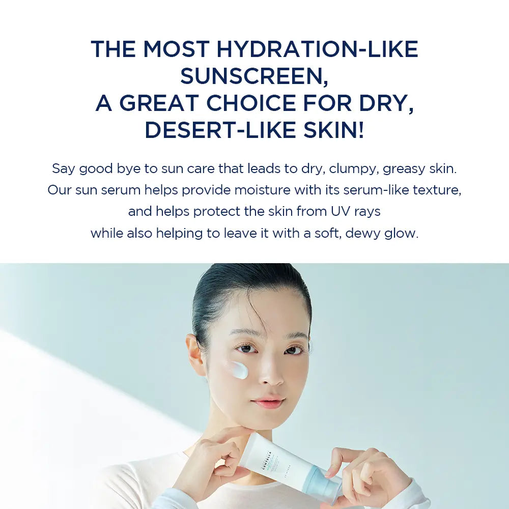 SKIN1004 Lightweight Sunscreen for Daily Use, Korean Sunscreen, Watery and Creamy Texture, Sunscreen for Sensitive Skin