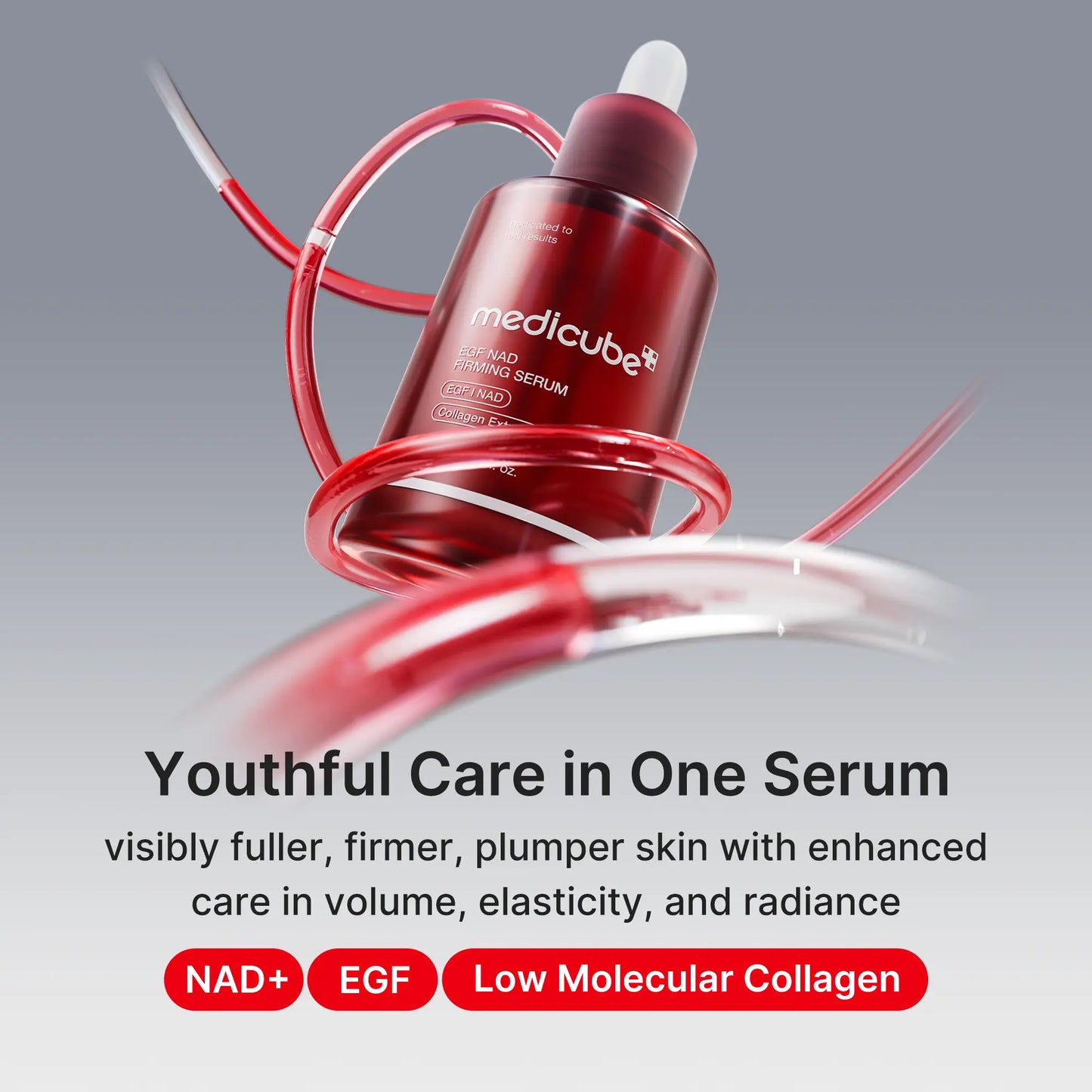 Medicube Gatekeeping My Real Age Set | 5-Step Longevity, Anti- Aging Routine L PDRN & Volufiline & Collagen & NAD+ EGF Complex L Cares for Look of Fine Lines, Firming Care, Radiant & Youthful Looking, Plumping | Korean Skincare, K-Beauty